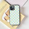 Ins Koreanischer Stil Handyhülle Für iPhone 17,16,15,14,13,12,11 Plus,Pro Max,XS,Farbige Silberbeschichtete Innenabdeckung