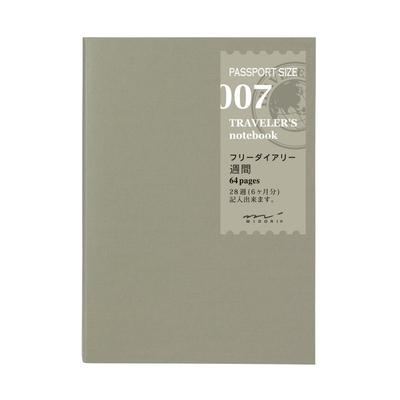 Traveler   S Notebook Refill - Weekly Free Passport Size Planner 14327006