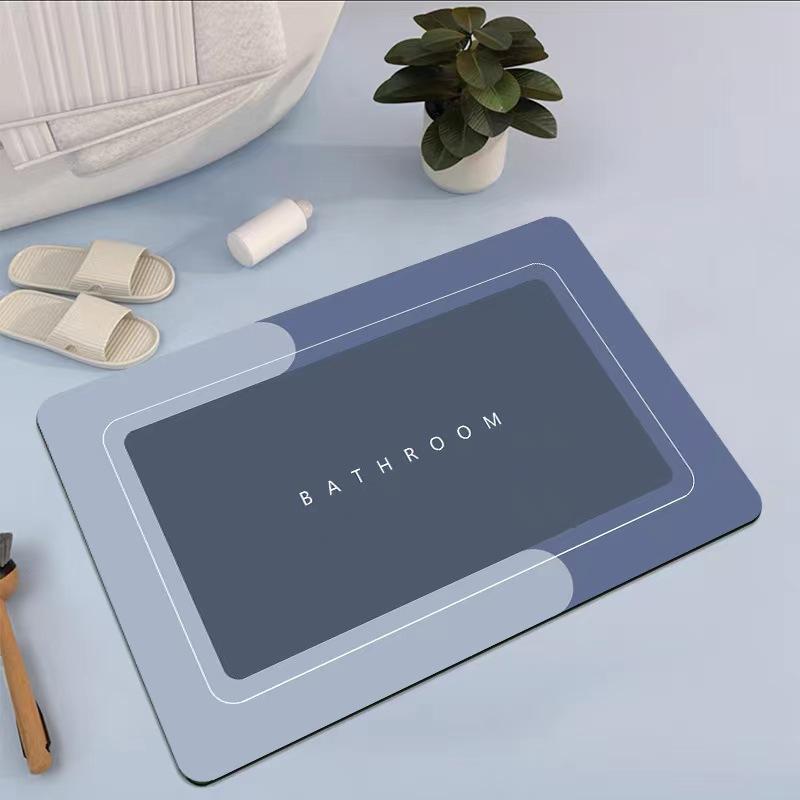 

Модернизированный коврик для ванной Супервпитывающий коврик для ванной Нескользящий Водонепроницаемый Комфортный коврик для стояния Коврики для пола в ванной комнате и гостиной
