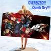 Persona 5 Print Beach Towel, Large Soft Quick Dry Towel for Beach Camping Swimming