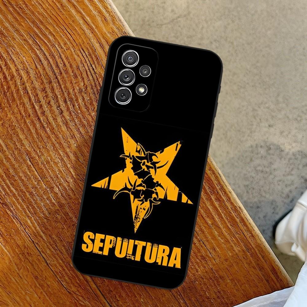 Heavy Metal Band Sepultura Phone Case for Sumsung Galaxy S24 S23 S22 S21 S20 A24 A34 A54 A53 N20 M54 Fe Plus Ultra Cover