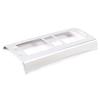 ABS Silver Middle Console Air Outlet Vent Trim For Mercedes-Benz GLK 2009-2015