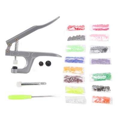 Kunststoff Druckknopf Set Kunststoff Edelstahl Praktische Näh Druckknöpfe Verschluss Set Druckknopfzange mit