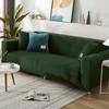 Cover for a Sofa, 3-seater Sofa, Elastic, Bottle Green