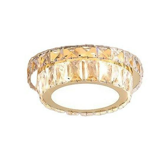 Modern LED Crystal Ceiling Light for Hallway or Corridor