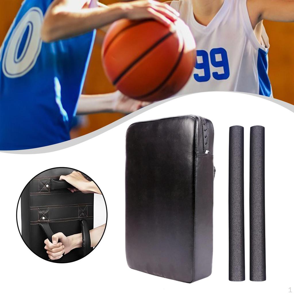 Blocking Pad Breakthrough Training Tool Portable Practice Mat with Handle for Outdoor Hockey