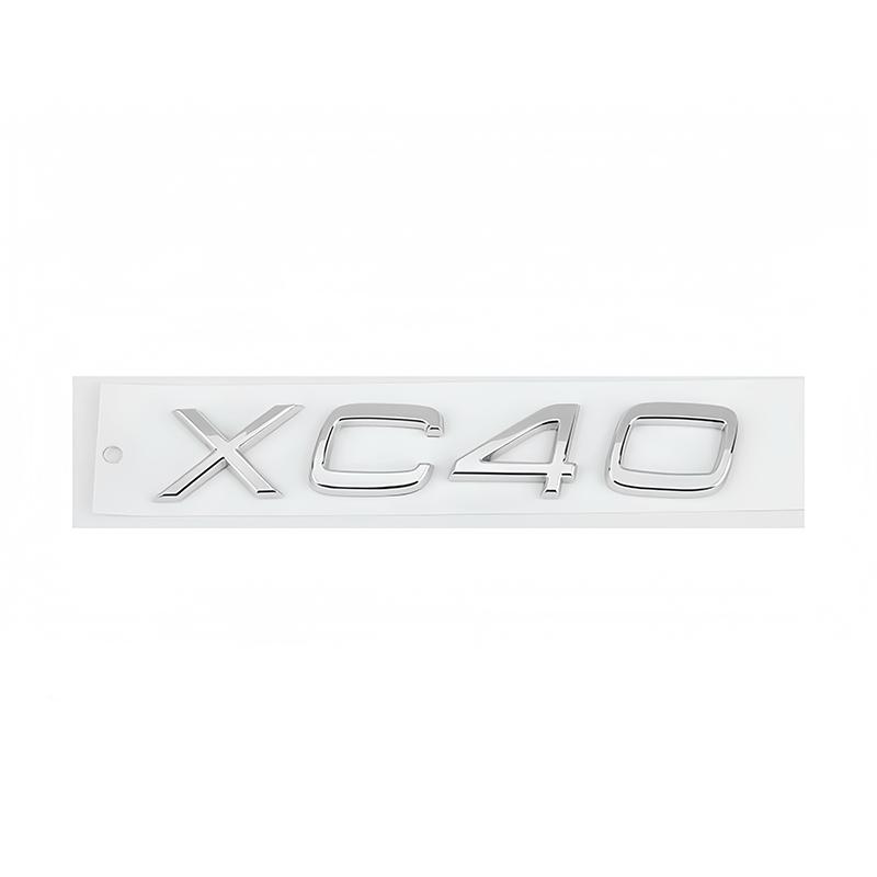 gbnkr10 1Pcs 3D Metal Stickers Car Body Trunk Decal For Volvo XC60 XC40 V60 V40 XC90 XC70 V50 S60 V70 S90 AWD S80 T6 V90 EX30 EX90 ES90