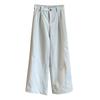 High waist and thin versatile wide-leg pants women's drape casual straight-leg pants autumn loose hip covering high-end long pants