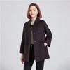 Women's 100% Wool Double-Faced Short Coat