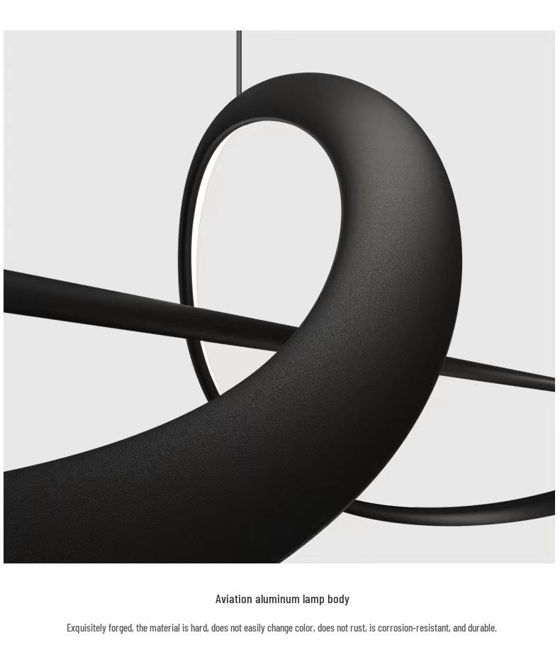 Modern Minimalist LED Restaurant Pendant Light - Creative Designer Bar and Dining Room Fixture