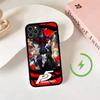 Game P-Persona 5 Cool Magnetic Charging Cover Phone Case For IPhone 17 16 14 13 12 11 15 Pro Max For Magsafe Wireless