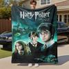 1 Stück Harry Potter Kammer des Schreckens Outdoor Flanell Überwurfdecke Ganzjahres Weiche Wärme, Heimdekoration 1031212