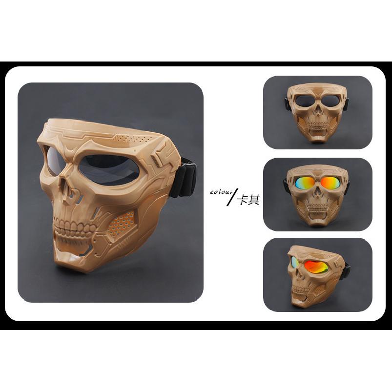 

Открытый Велоспорт Очки Ветрозащитные Лыжный Сноуборд Снегоход Маска Для Лица Очки Skull Mask Yellow