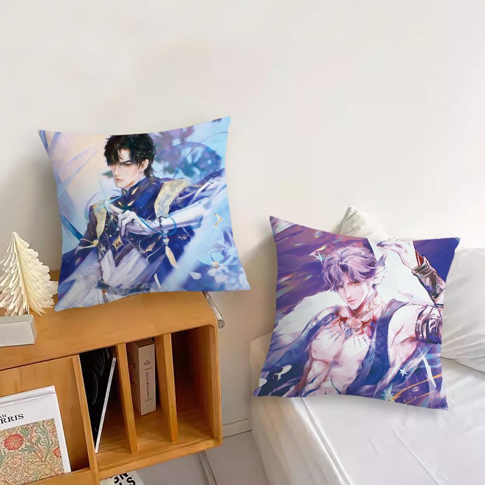 Game Love and Deepspace Cushion Cover Pillow Cover Decoration Room Home Sofa Living Office Car Nordic Simplicity