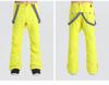 Men's Windproof Waterproof Ski Bib Pants - Thick, Warm, for Outdoor Sports