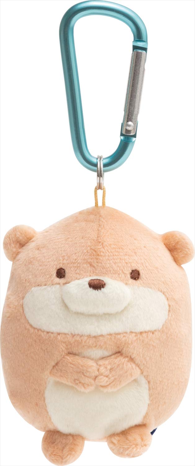 

San-X Sumikko Gurashi Otter and Sumikko Camp Hanging Plush Toy Otter MY80801