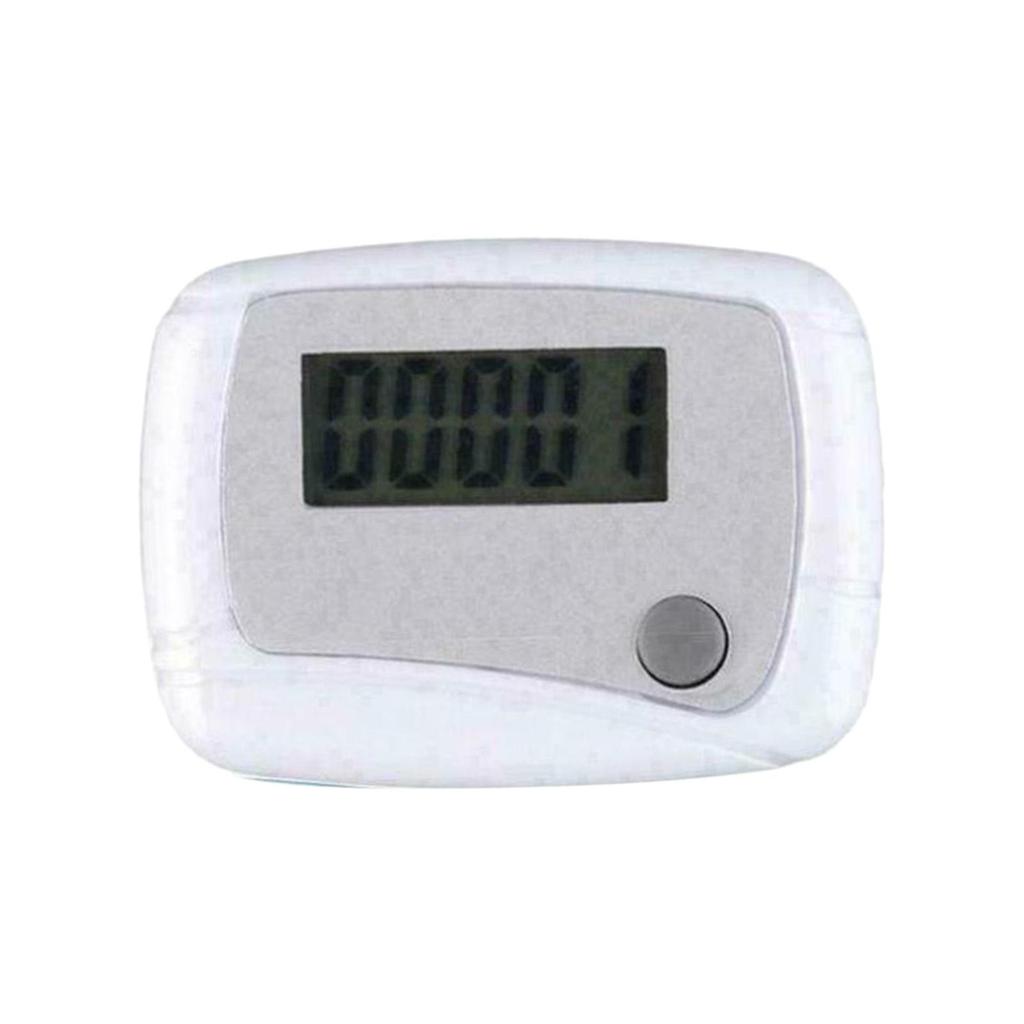 Pedometer Step Counter Gadgets Convenient Portable Exercise Belt Clip Electronic Pedometer for Fitness Walking Jogging Hiking