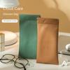 Bag Makeup Bag Eye Glasses Holder Sunglasses Pouch Eyewear Protector Case Leather Glasses Case