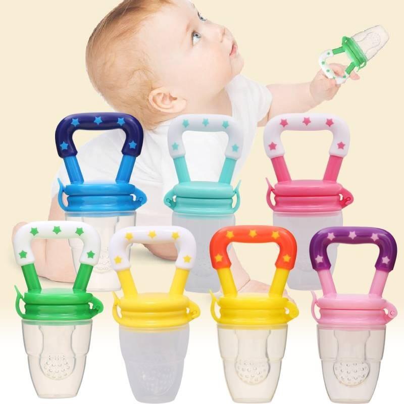 Premium Baby Fruit Vegetable Feeder Pacifier Silicone Teething Toy For Infants
