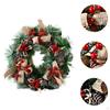 Artificial Christmas Wreath Party Decoration Garland 32cm Front Door Xmas