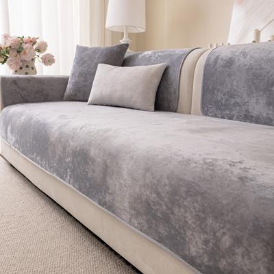 Solid Color Sofa Covers for Living Room Non-slip Thicken Couch Slipcovers Four Seasons Universal Sofa Mat Backrest Towel