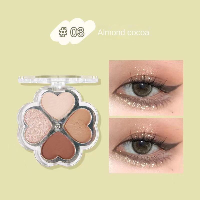 

Палитра теней для век Lucky Clover, четыре цвета, тени для век, которые нелегко снять, Pure Lust, Ambient Matte