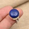 Bague en argent Sterling 925 faite à la main avec pierres précieuses Lapis Lazuli, bijoux pour noël