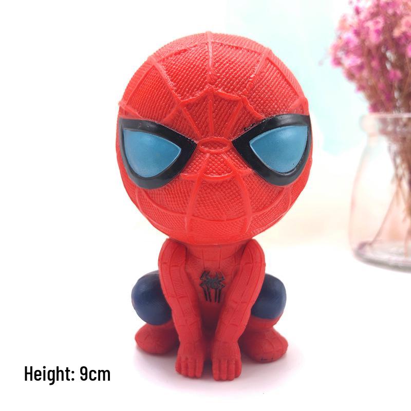 Spider-Man Cake Figurine, Cartoon Toy Baking Accessory for Boys' Birthday Desserts