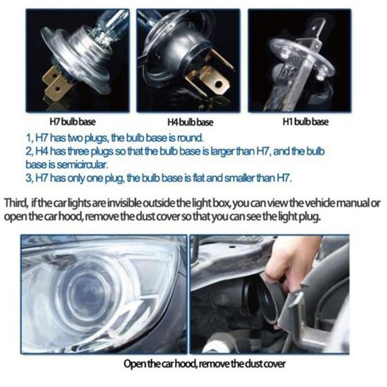 2Pcs 12V Super Driving Front Bright Car Halogen Headlight Light Bulb Fog Lamp