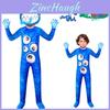 Neues Halloween Cosplay Kostüm für Kinder in Banban Garten Blau Cartoon Stil