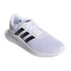 adidas Neo Lite Racer 2.0 Comfortable PU Cushioning Lightweight Low-Top Casual Running Shoes Men Sneakers White EG3282