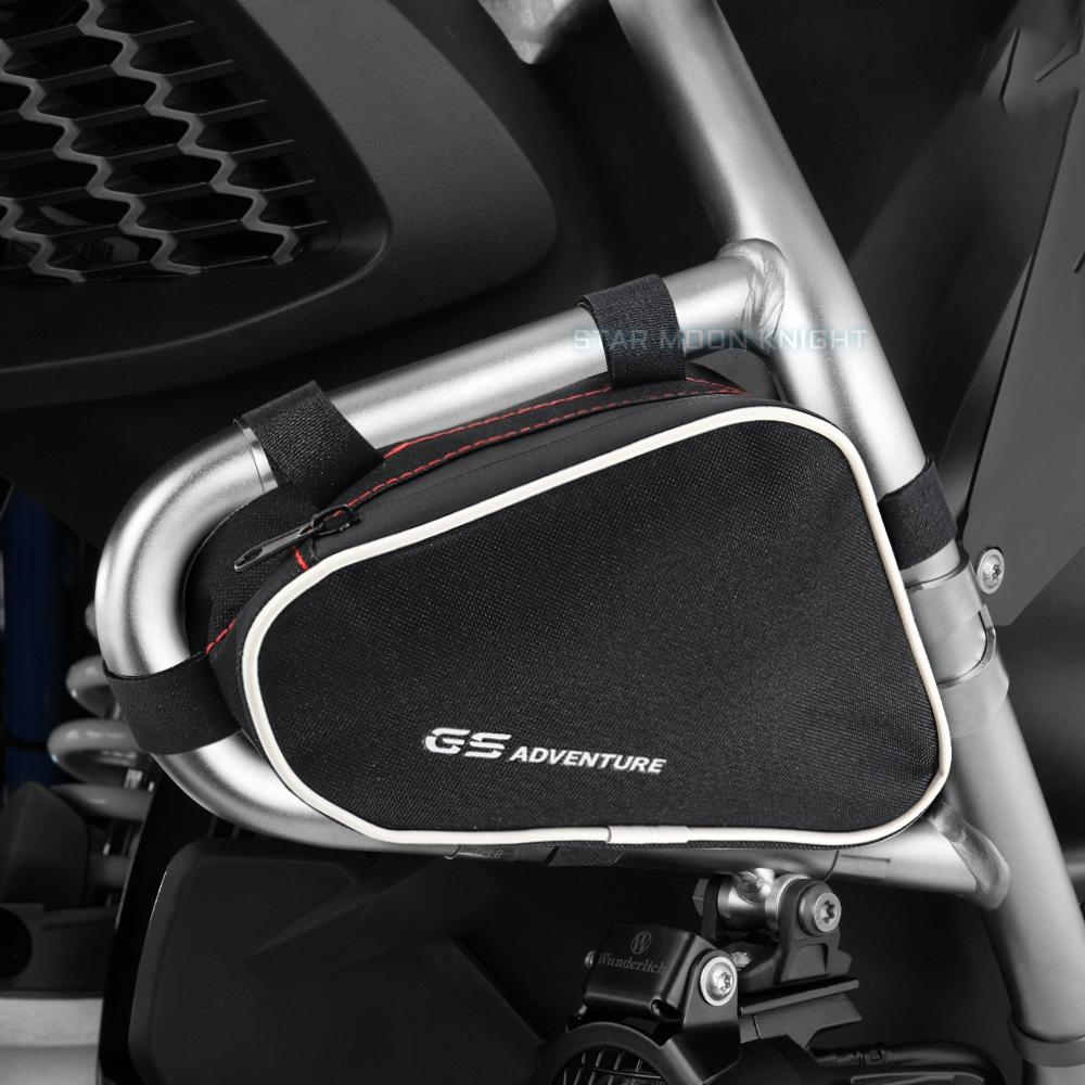For BMW R1200GS LC Adventure R 1200 GS ADV 2013 -   Motorcycle Frame Crash Bars Waterproof Bag Repair Tool Placement