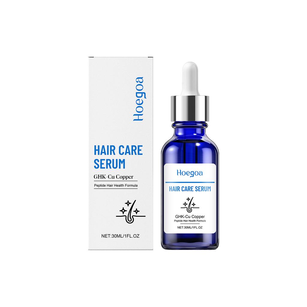 Il siero per capelli al peptide di rame nutre il cuoio capelluto, leviga i capelli e protegge le radici dei capelli.