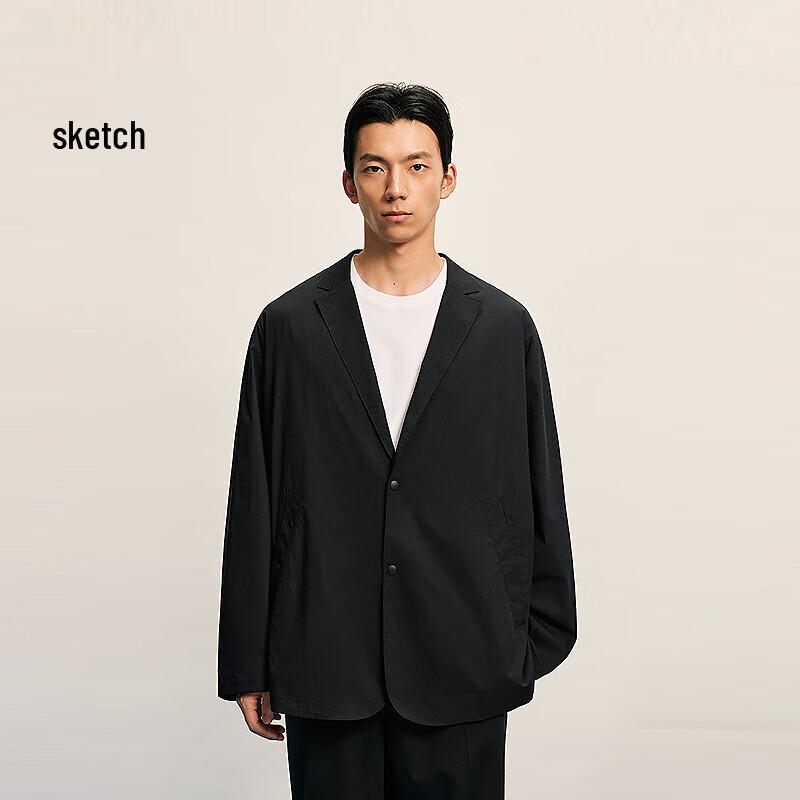 CROQUIS Men's 2025 Fall Oversized Suit Jacket 9P7713740