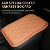 PU Leather Car Armrest Pad Cover Universal Center Console Arm Rest Seat Box