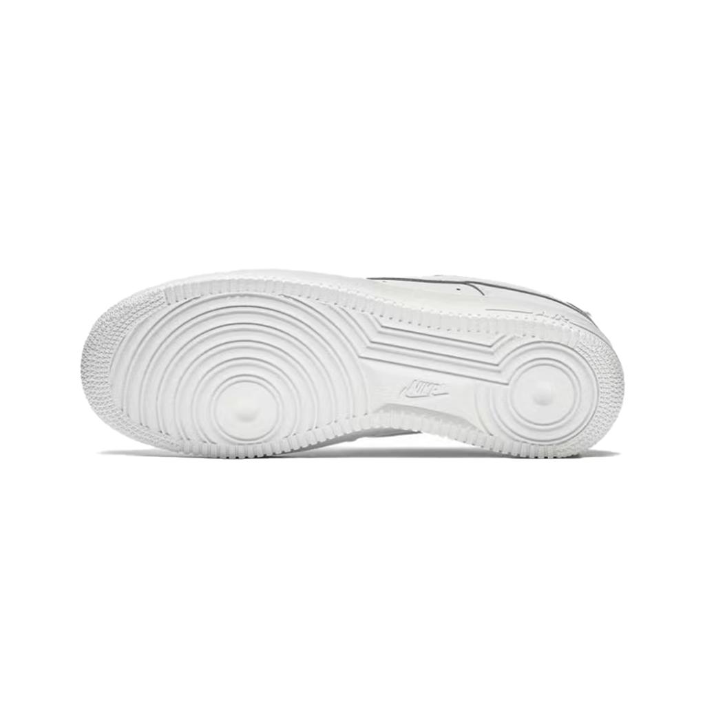 Nike Air Force 1 Galaxy City Cow Leather Abrasion Resistant Slip Resistant Low top Skateboard Shoes Unisex Gray White CW2288-111(Team997-)