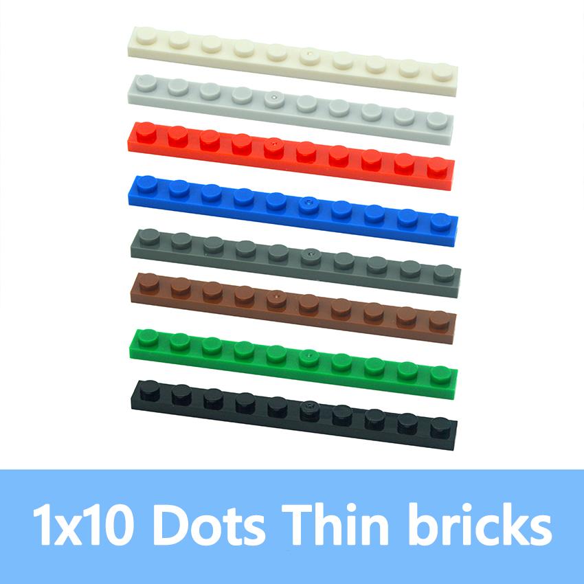 Compatible 4477 1X10 Dots Thin Figures Bricks Educational Creative Assemble Building Blocks For Kids Learning Toys