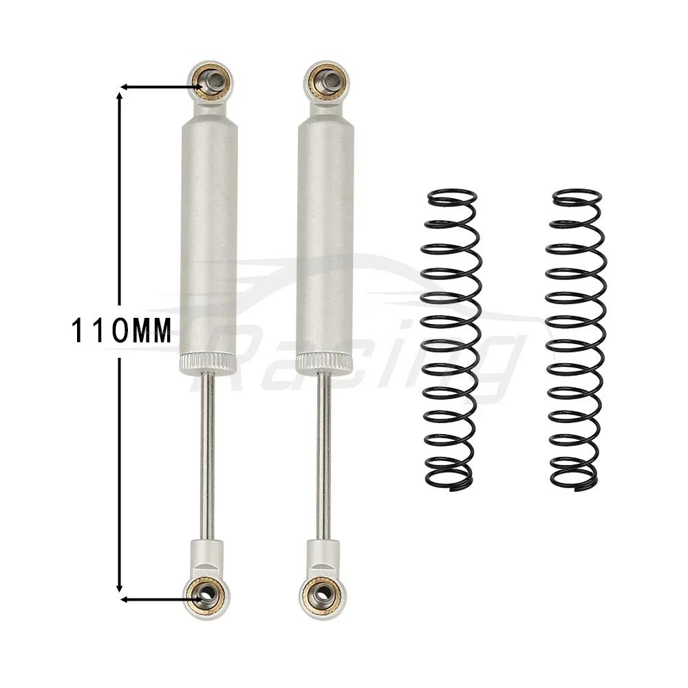 RC Car Built-in Spring 70/80/90/100/110mm Shock Absorber Damper For 1/10 RC Crawler Axial SCX10 II RBX10 Wraith TRX4 MST Redcat
