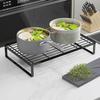 Kitchen Gas Stove Cover Induction Cooker Bracket Gas Stove Rack Support Household Pot Shelf Base Storage Rack