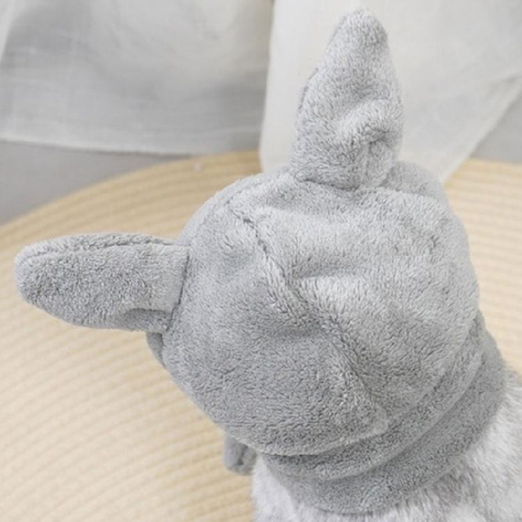 Plush Pet Hat for Ear and Head Protections Halloween Funny Ear Dog Hat for Small Dogs Cats Warm Winter Headgear Hat