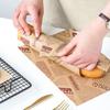 50pcs Disposable Sandwich Wrapping Paper Food-Grade Oil-Proof Packaging Paper Fried Chicken Hamburger Coating Wrapping Paper