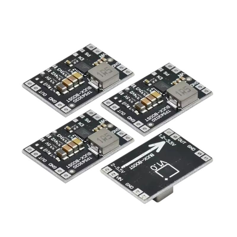 5pcs Auto Voltage Conversion Power Module Battery Automatic Boost Step Up Down Module Microcontroller Power Ripples