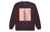 Converse Bubble Crew Sweatshirt Unisex Brown Sugar Chestnut 10021718-A03