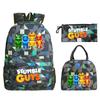 Collision party game merchandise print children explosion fashion school bag