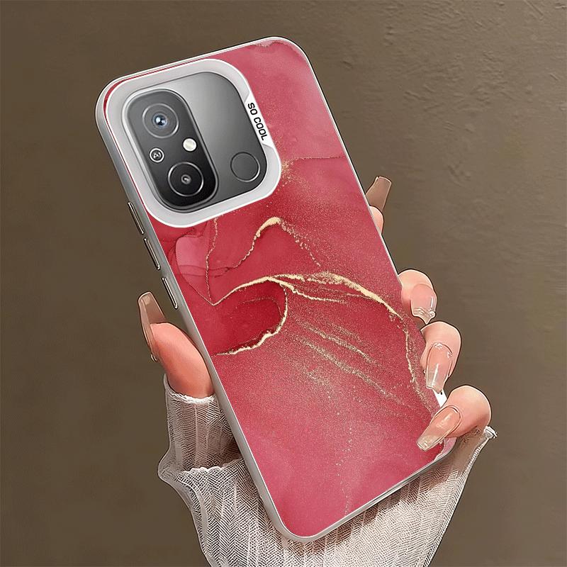 

Gold Granite Marble Pattern Soft Phone Case for Xiaomi Redmi 15C 15 14C 13C 12C Poco X5 X6 X7 Pro X3 F8 F7 Ultra M8 13 12 Cover Xiaomi Poco F7 Ultra