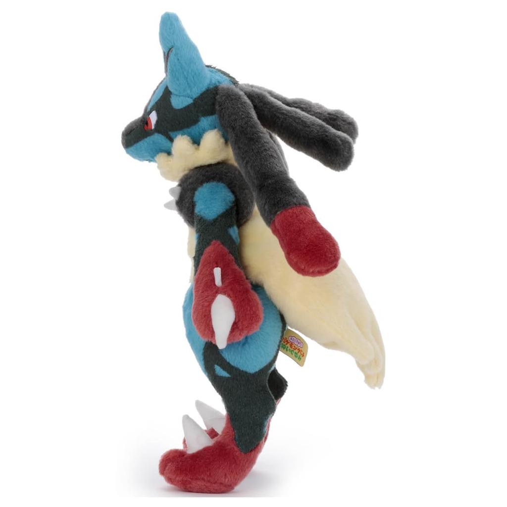 Takara Tomy Arts Pokemon I Choose Pokemon Get Plush Toy Mega Lucario Plush Toy Height Approximately 28cm (TAKARATOMY A.R.T.S) You!