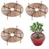 30cm Diameter Plant Pot Soil Guard Soil Cat and Dog Pot Digging Protective for Indoor and Outdoor Gardening Supplies Set of Grid, Cover, Round,