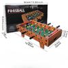 Tischkicker Kleiner Tischkicker Fußballspiel Bälle Punktezähler Holz Tischkickerplatte Für Kinder Familienabende Partys Spielzimmer
