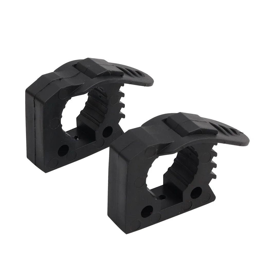 2Pcs 1" - 1.5" Diameter Quick Fist Clamp Mounting Tools Quick Mounting Rubber Clamp  Offroad