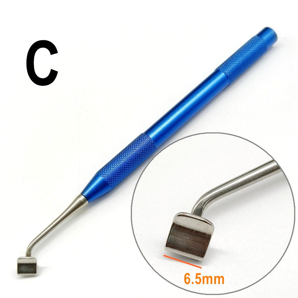 Dental Implant Soft Brushing Kit Dental Surgical Lingual Flap Tool Periosteal Reducer Incision Periosteal Separator